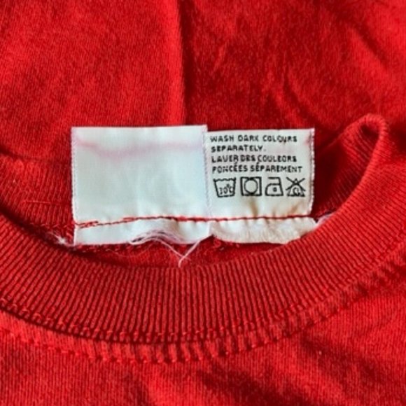 3/$25 Simply Basic Red Bugs Short-Sleeve T-shirt Girls Size 3X Vintage - Picture 8 of 9